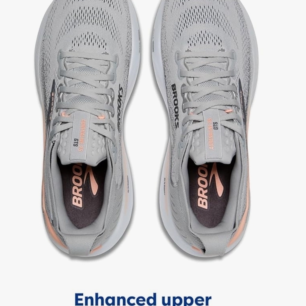 Brooks Women's Gray Running Shoes - Picture 5 of 11